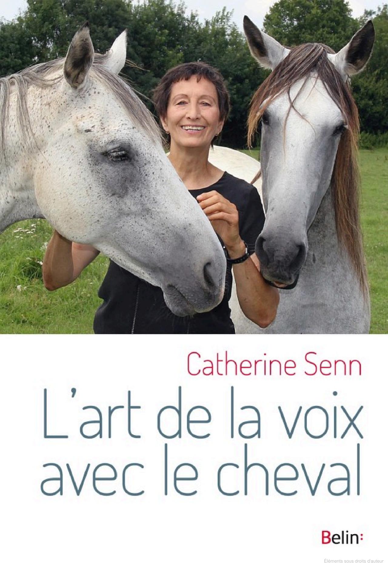 Couverture du livre L'art de la voix avec le cheval